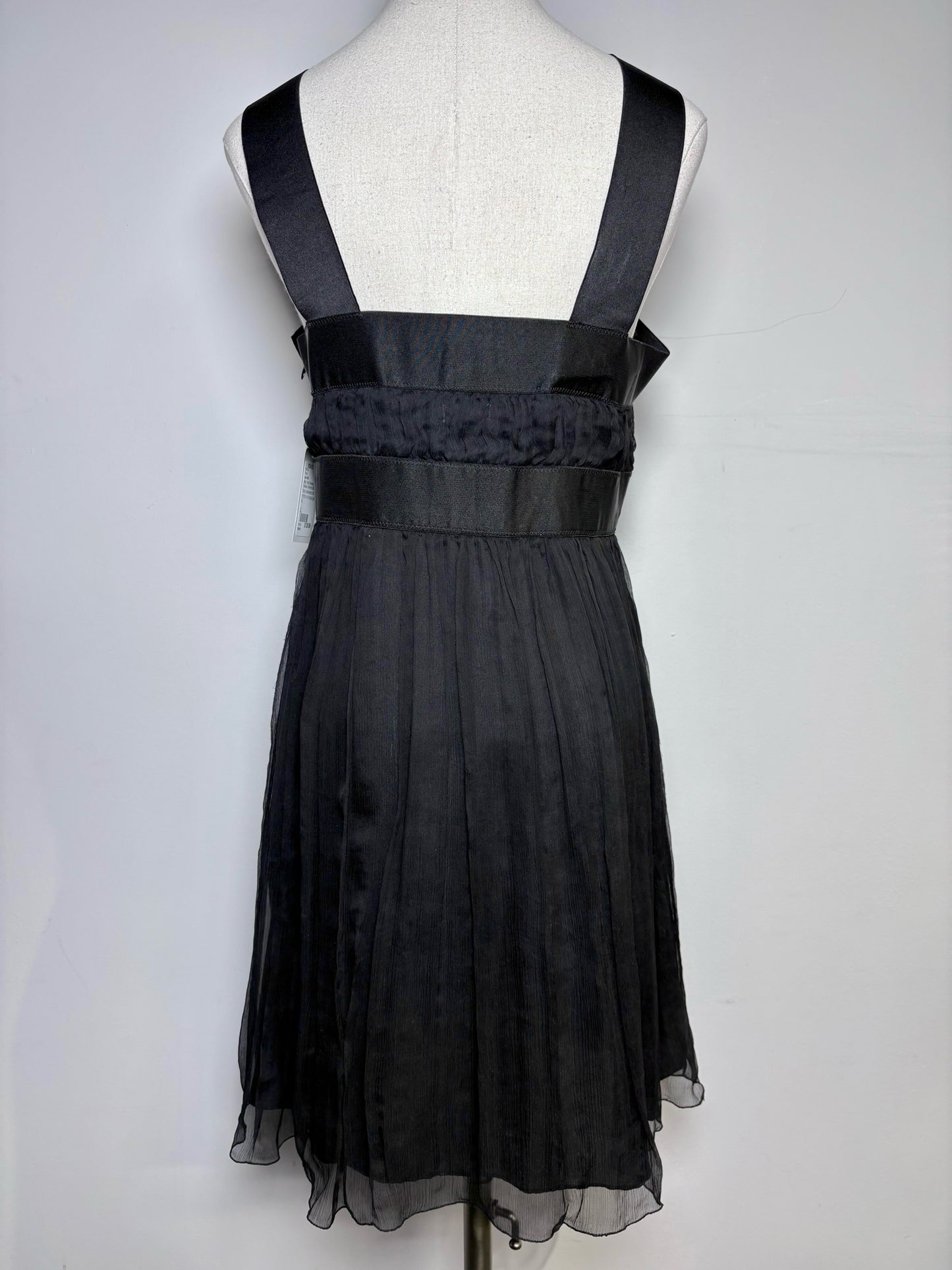 Women Size L Leon Max Black Solid Dress