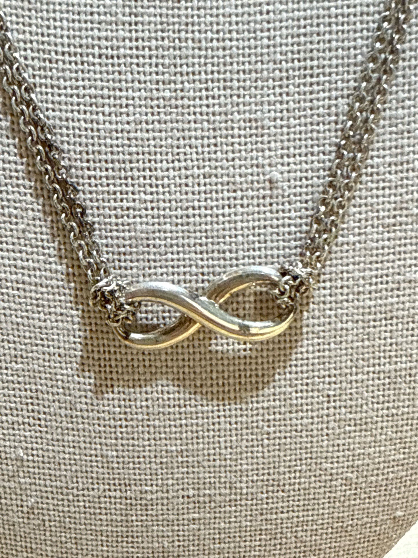 "Tiffany Infinity" Sterling Silver Tiffany & Co. Necklace