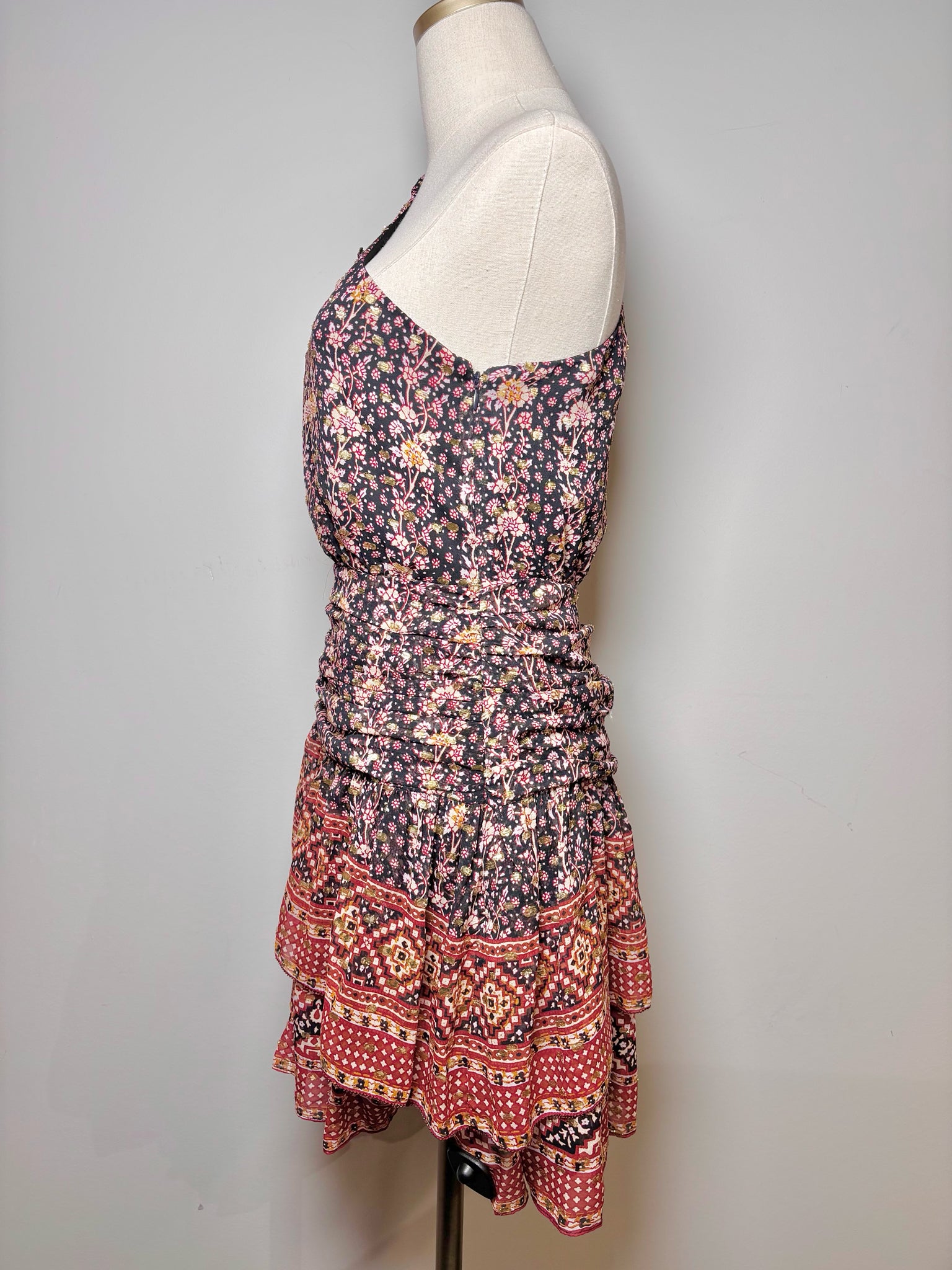 Women Size 4 Ulla Johnson Orange, black, metallic Floral, metallic NWT Dress VIDA STYLE SHOP Women Size 4 Ulla Johnson Orange, black, metallic Floral, metallic NWT Dress VIDA STYLE SHOP