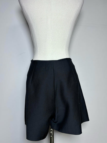 Women Size 42 (2 US) Lanvin Black Cotton Blend Shorts