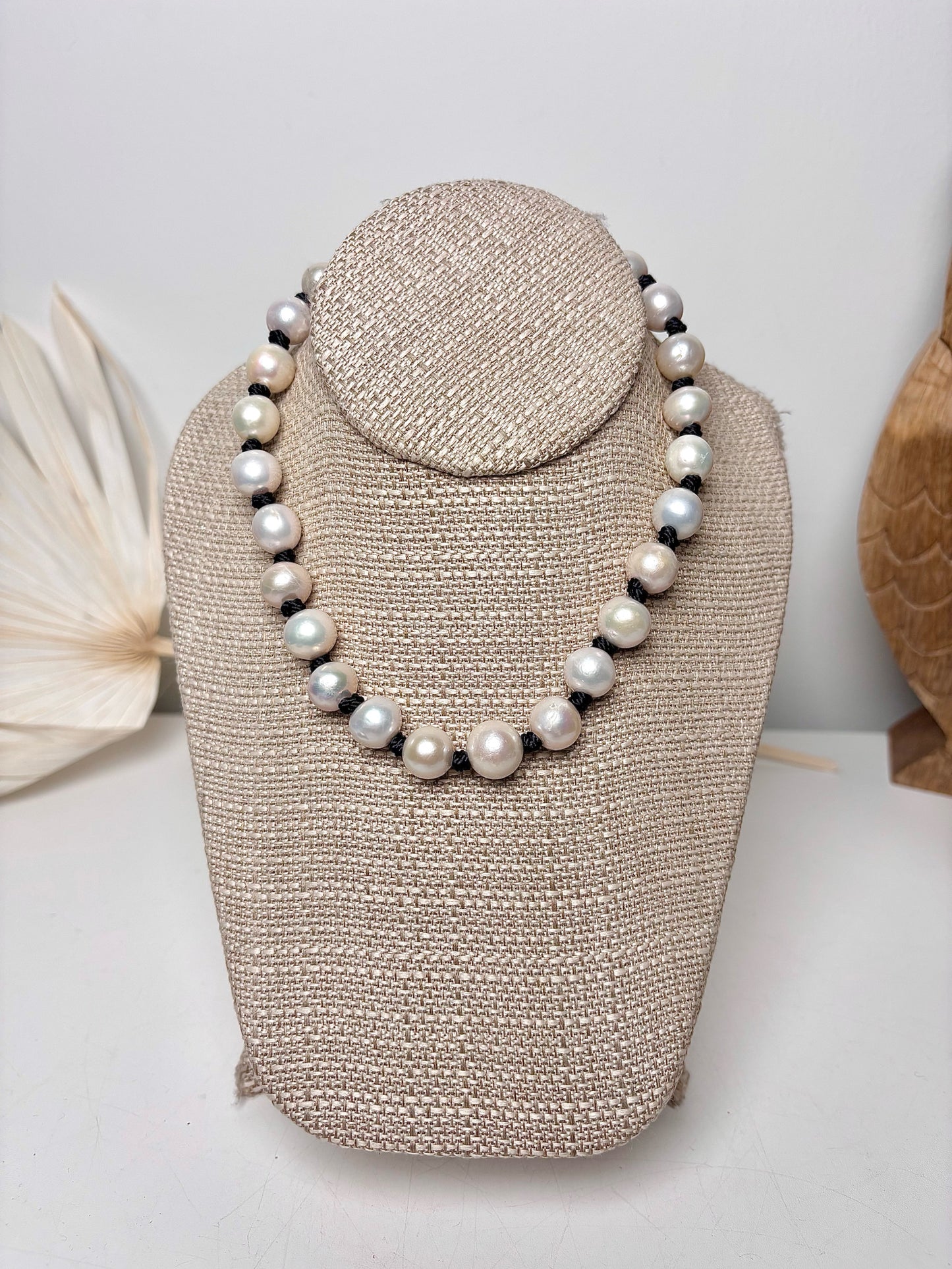Lizzie Fortunato Freshwater Pearl Gold Plated Brass Necklace