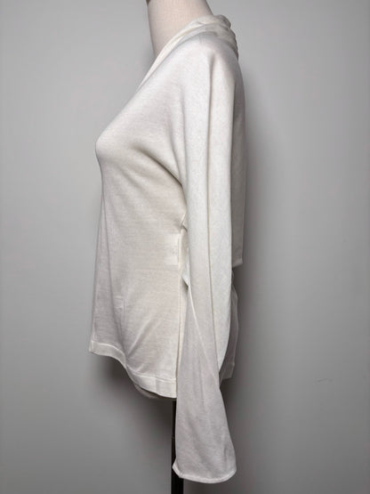 Women Size 38 (2 US) Angelos Figus White Solid Shirt