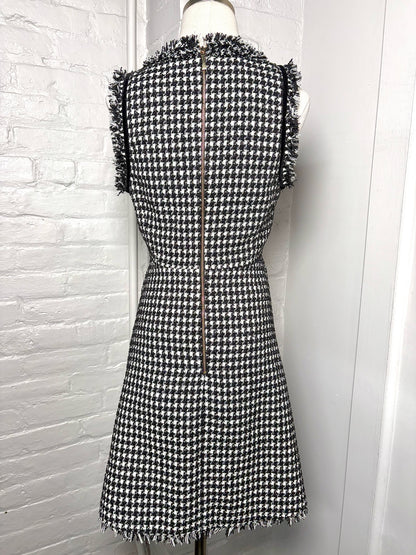 Women Size 2 Kate Spade New York Black & White Tweed Dress
