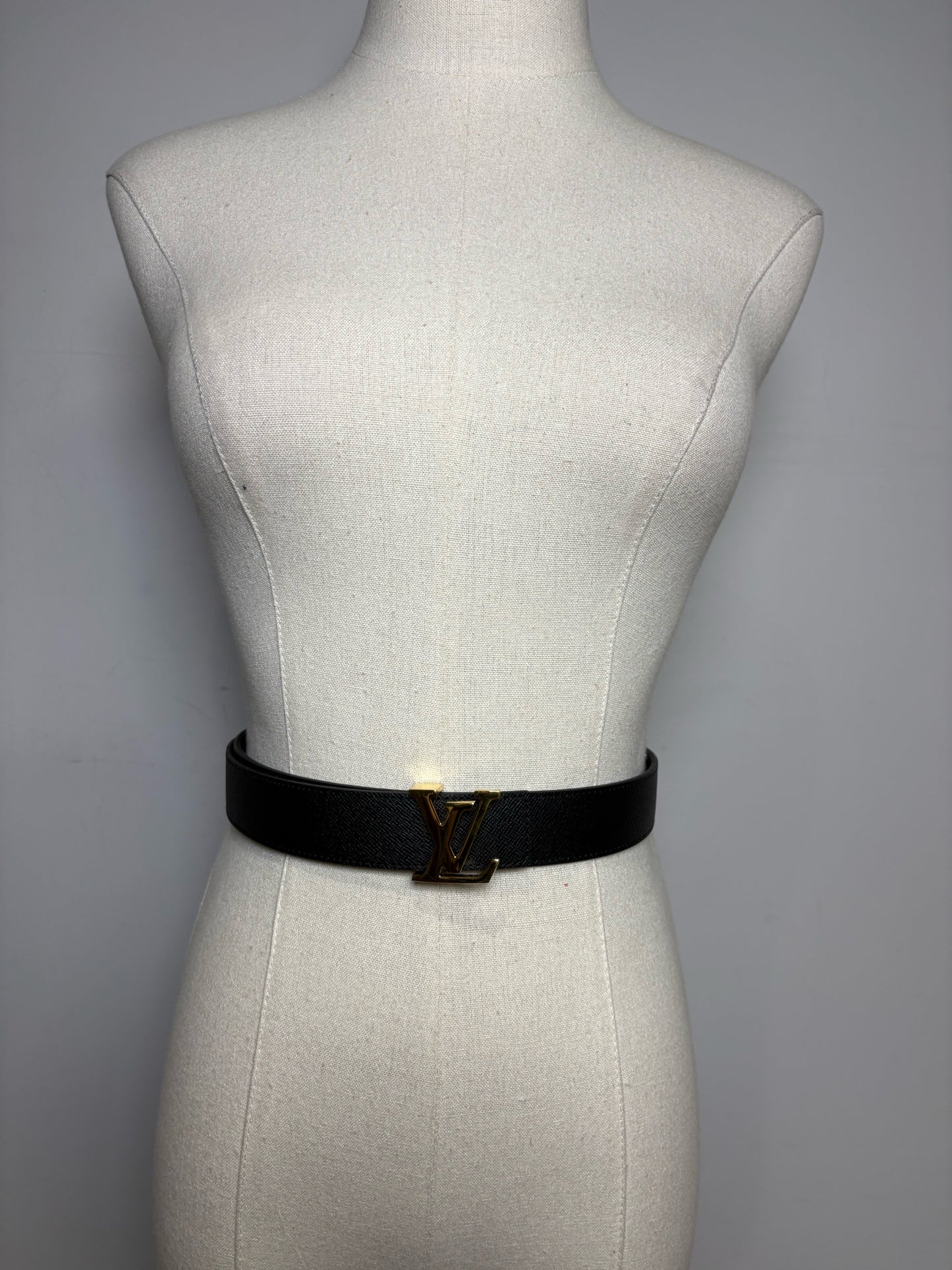 Louis Vuitton Wmn 30mm Monogram Sz 84 Pre-owned  Brown, Black Reversible Belt