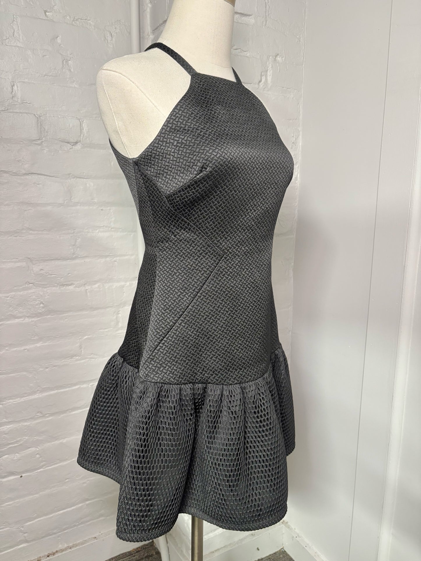 Women Size 2 Cynthia Rowley Black Special Occasion Mini Dress