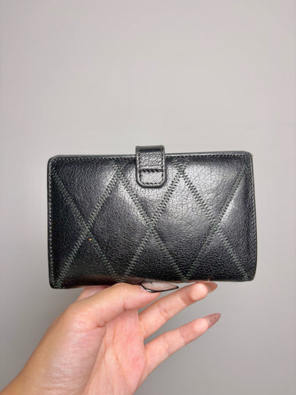 Givenchy Leather Vintage Black Bi-fold Wallet