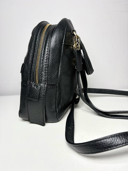 Coach Andi #F30530 Leather Pre-owned Black Cowhide Purse