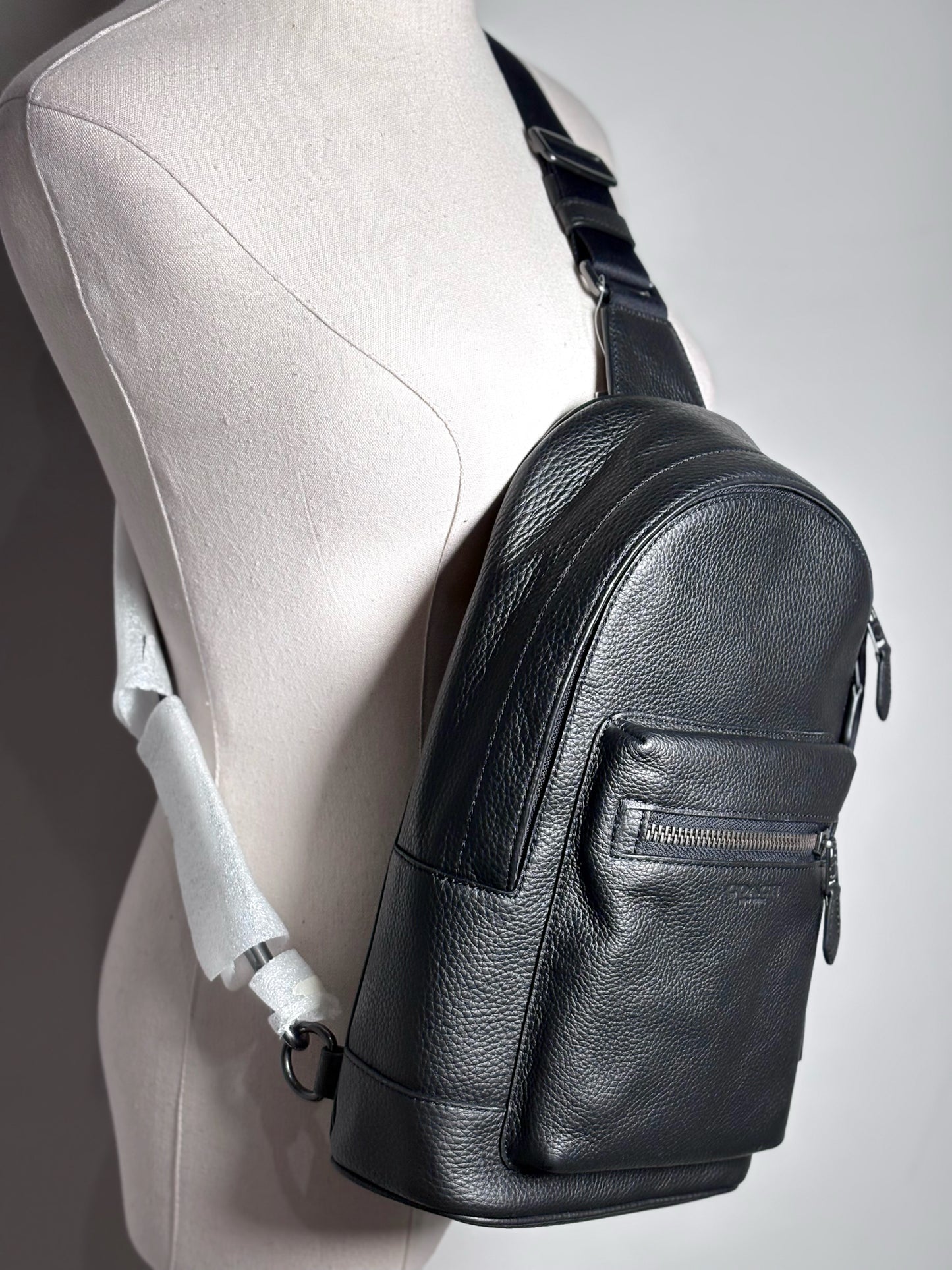 Leather Coach Leather NWT Black Backpack