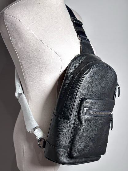 Leather Coach Leather NWT Black Backpack