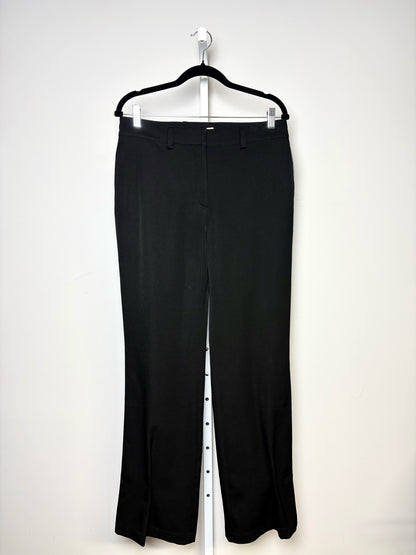 Women Size 6 JW Anderson Black Solid 100% Sheep Wool Pre-owned, NWT Pants
