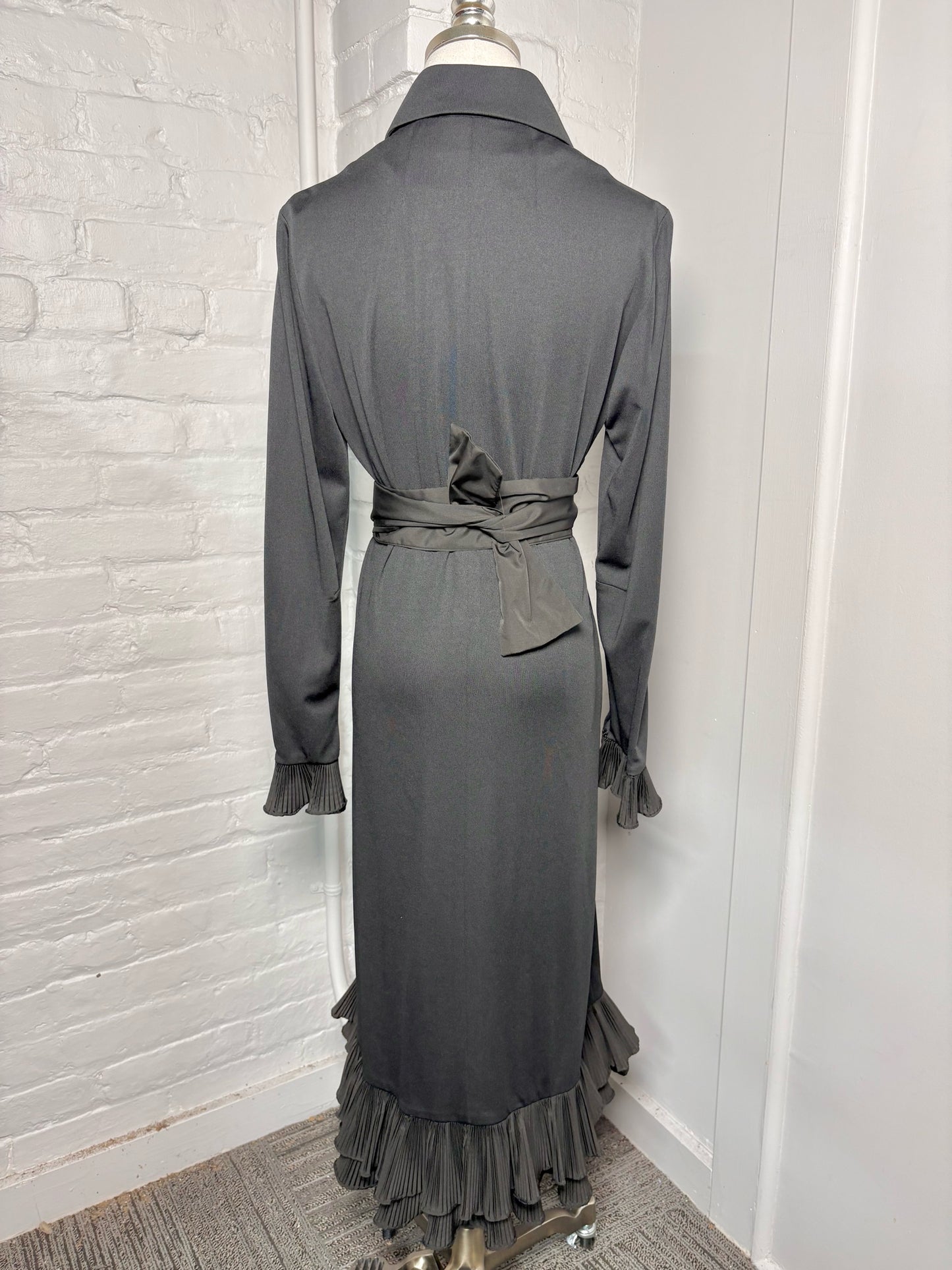 vintage victor costa dress Women Size 10 (Fits S/M) Victor Costa Black Vintage Cocktail Dress