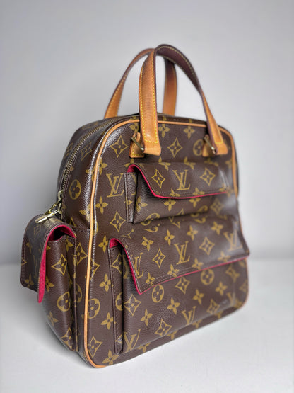Louis Vuitton Exentri Cite' Monogram Vintage Coated Canvas Pre-owned Brown Purse