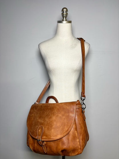 Mulholland Cognac Leather Men's Bag