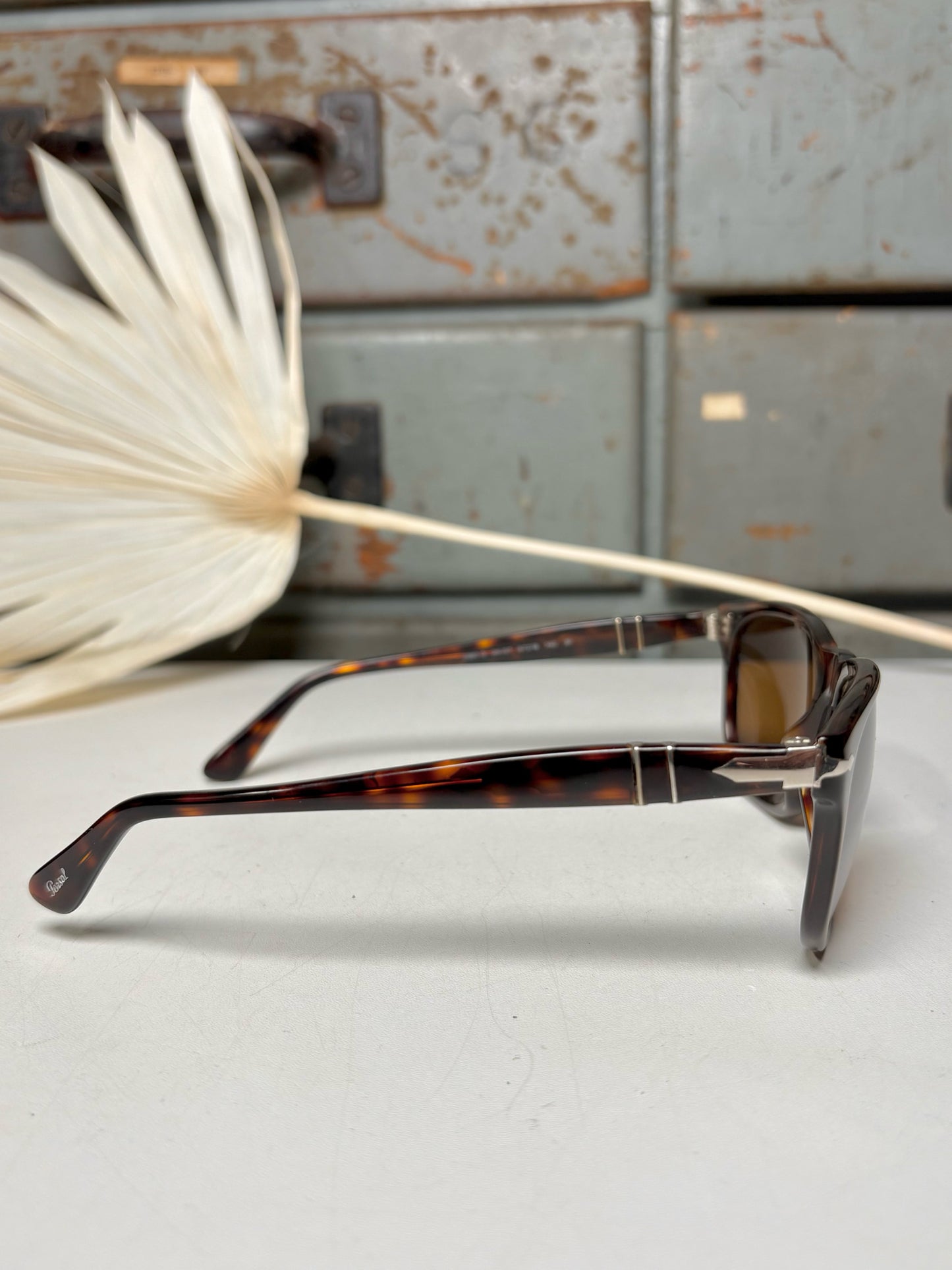 Acetate Persol Tortoishell Sunglasses