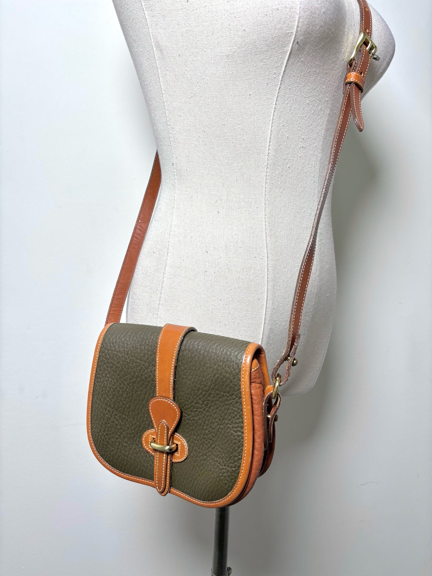 Leather Dooney & Bourke Leather Pre-owned Black, brown, gray Small Purse