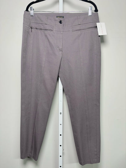 Women Size 42 ( 6 US) Escada Gray Solid Pants