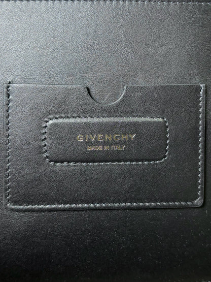 Givenchy Solid Leather Black Calfskin Antigona Large Tote