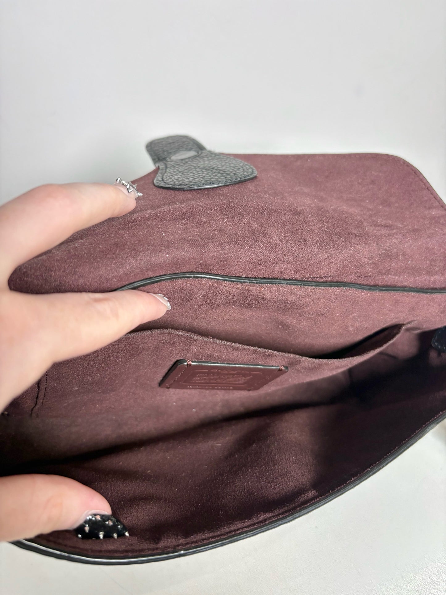 Coach 91105 Jade Shoulder Leather Pre-owned Purse