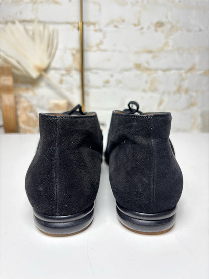 W Shoe Size 37.5 Gucci Black Suede Suede Boots