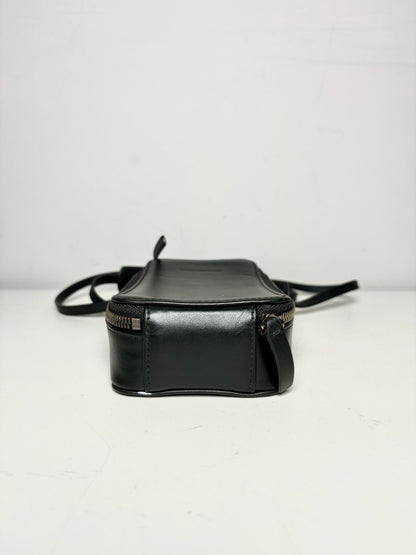 Emporio Armani Black Leather Men's Bag