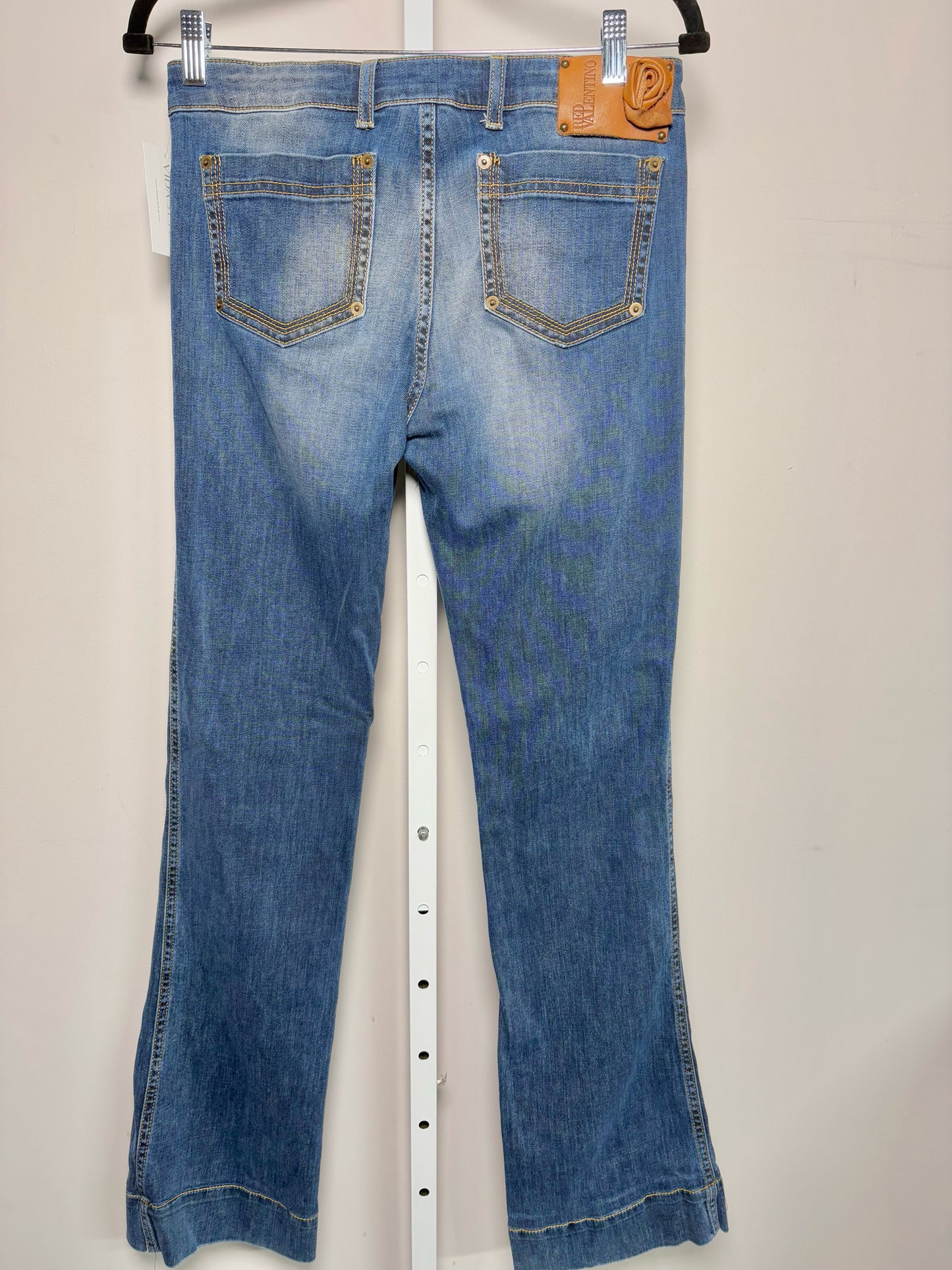 Women Size 6 Red Valentino Blue Denim Jeans