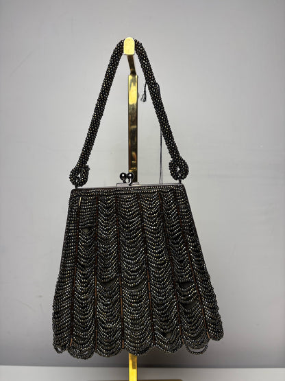Women's Inge Christopher Bronze Beaded Vintage NWT Pre-Owned Mini Purse