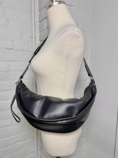 Proenza Schouler Black Slide Leather Shoulder Bag