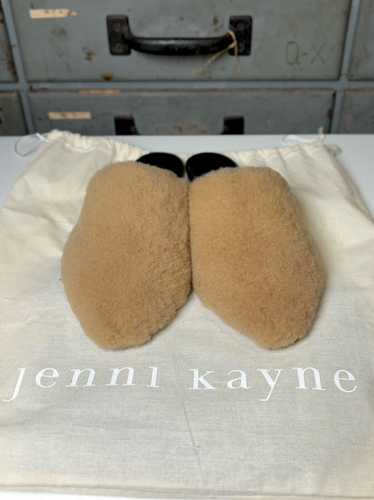 W Shoe Size 39 (8.5 US) Jenni Kayne Camel Shearling Slip-ons