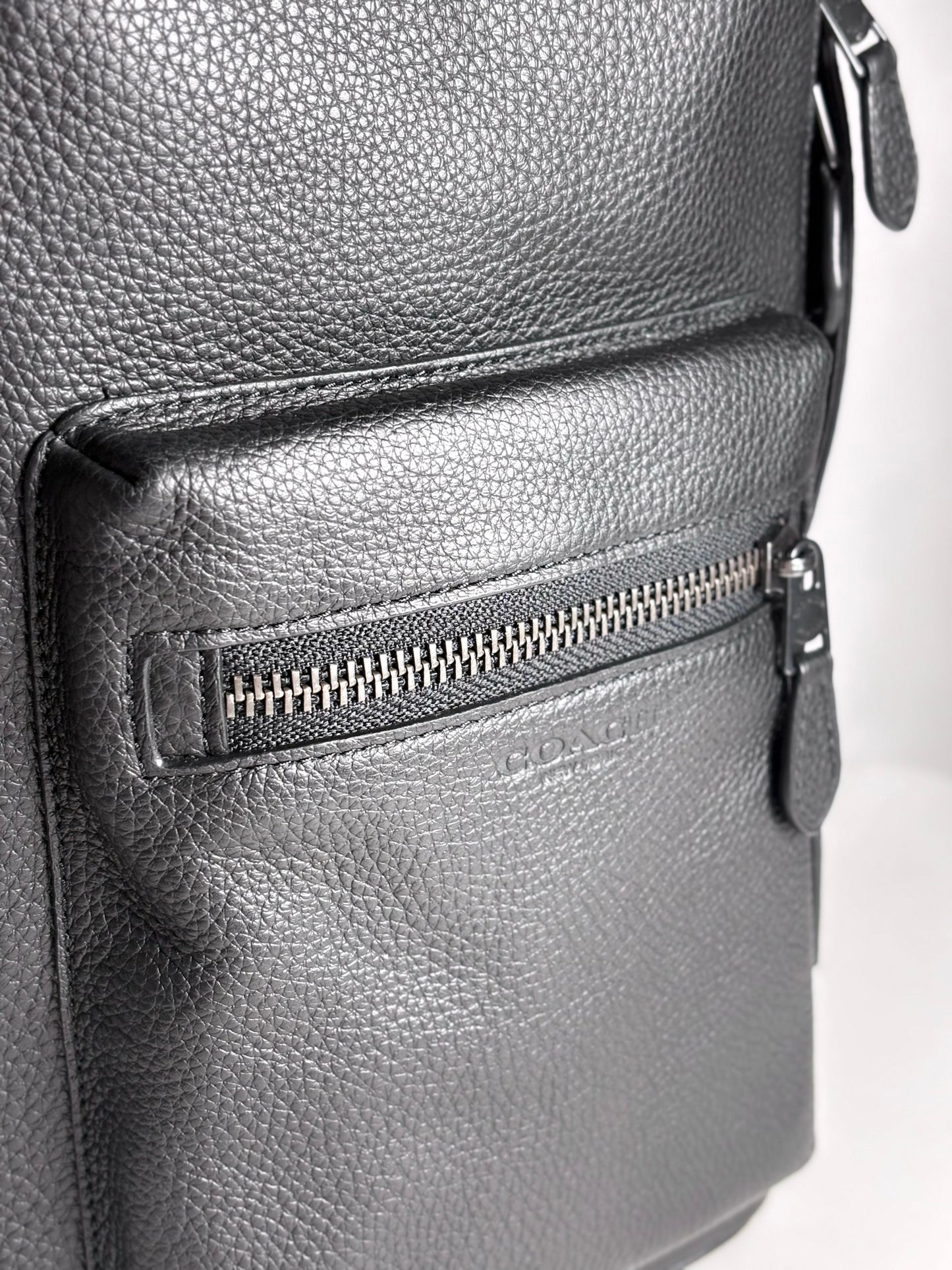 Leather Coach Leather NWT Black Backpack