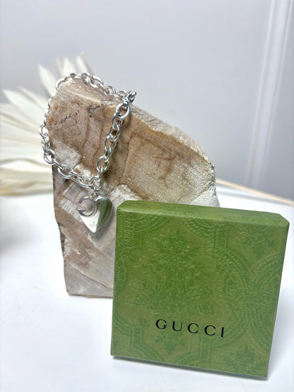 Gucci G- Heart Pre-owned Bracelet