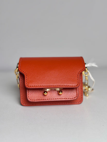 Marni NWT, Pre-owned Orange Micro Purse