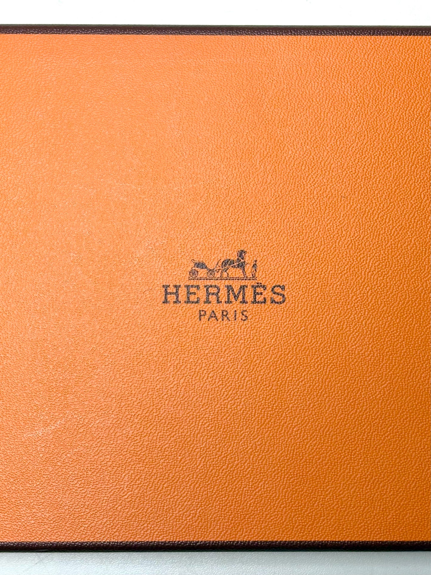 Hermes Lime Green 100% Silk Geometric Print Men's Tie