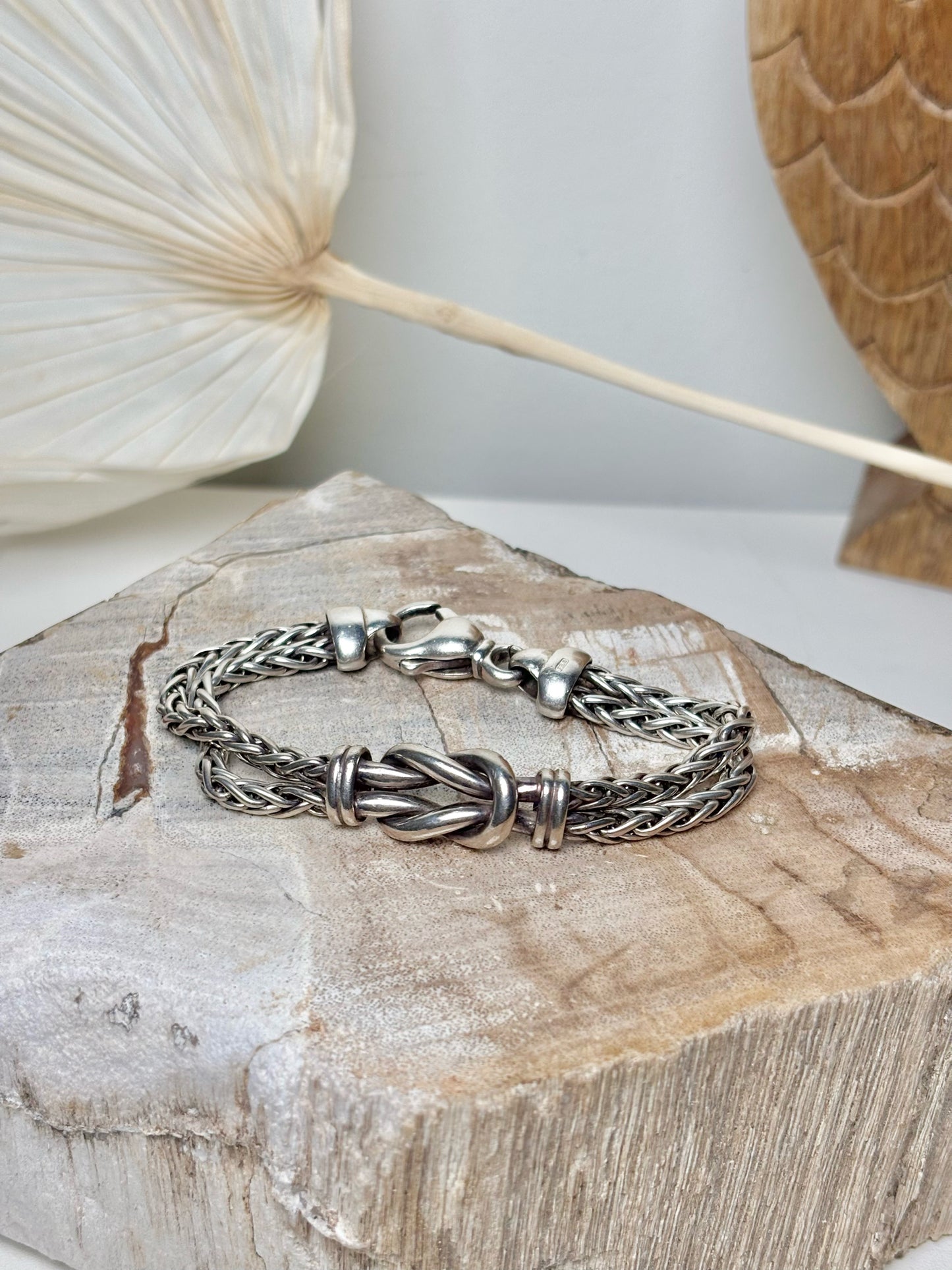 Sterling Silver 925 Chain Links Pre-owned Bracelet