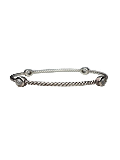 David Yurman Bangle with four quartz stones.