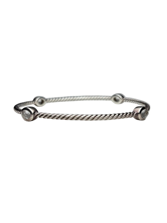 David Yurman Bangle with four quartz stones.
