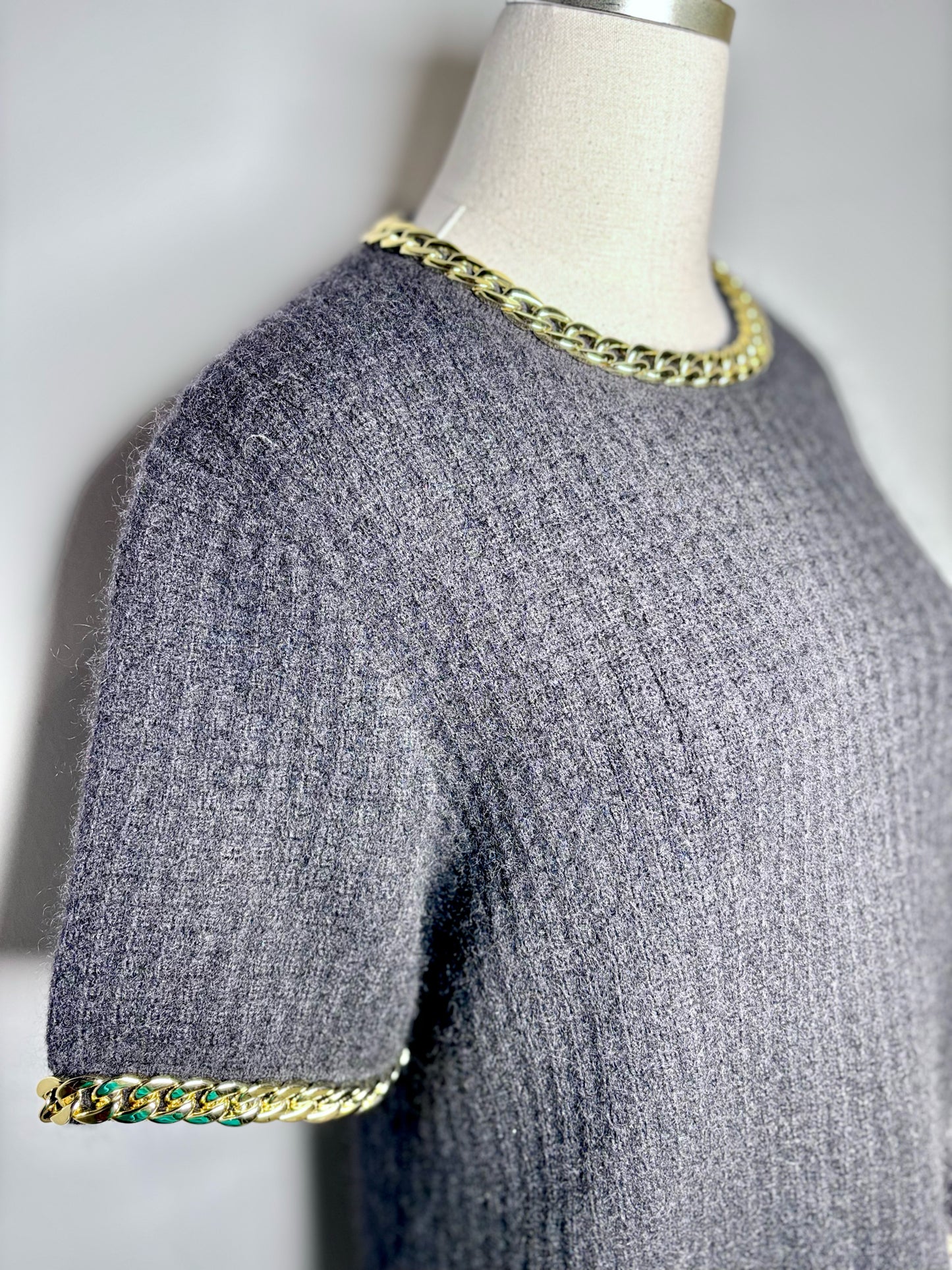 Women Size L Tory Burch Black Knit Dress