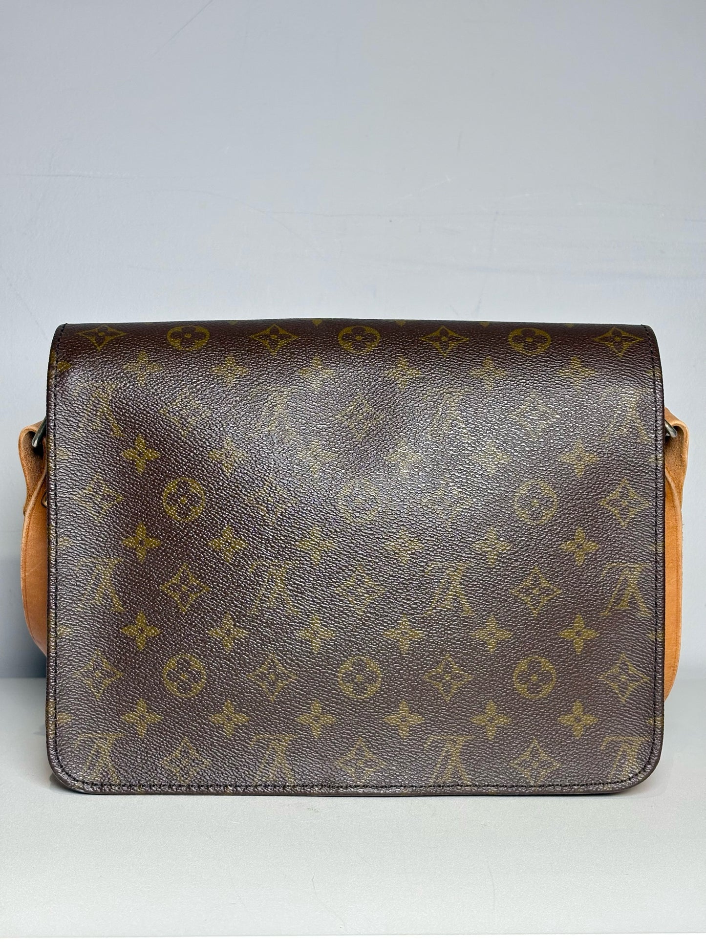 Women's Louis Vuitton Monogram Vintage Leather Pre-owned Brown Medium Purse