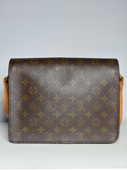 Women's Louis Vuitton Monogram Vintage Leather Pre-owned Brown Medium Purse