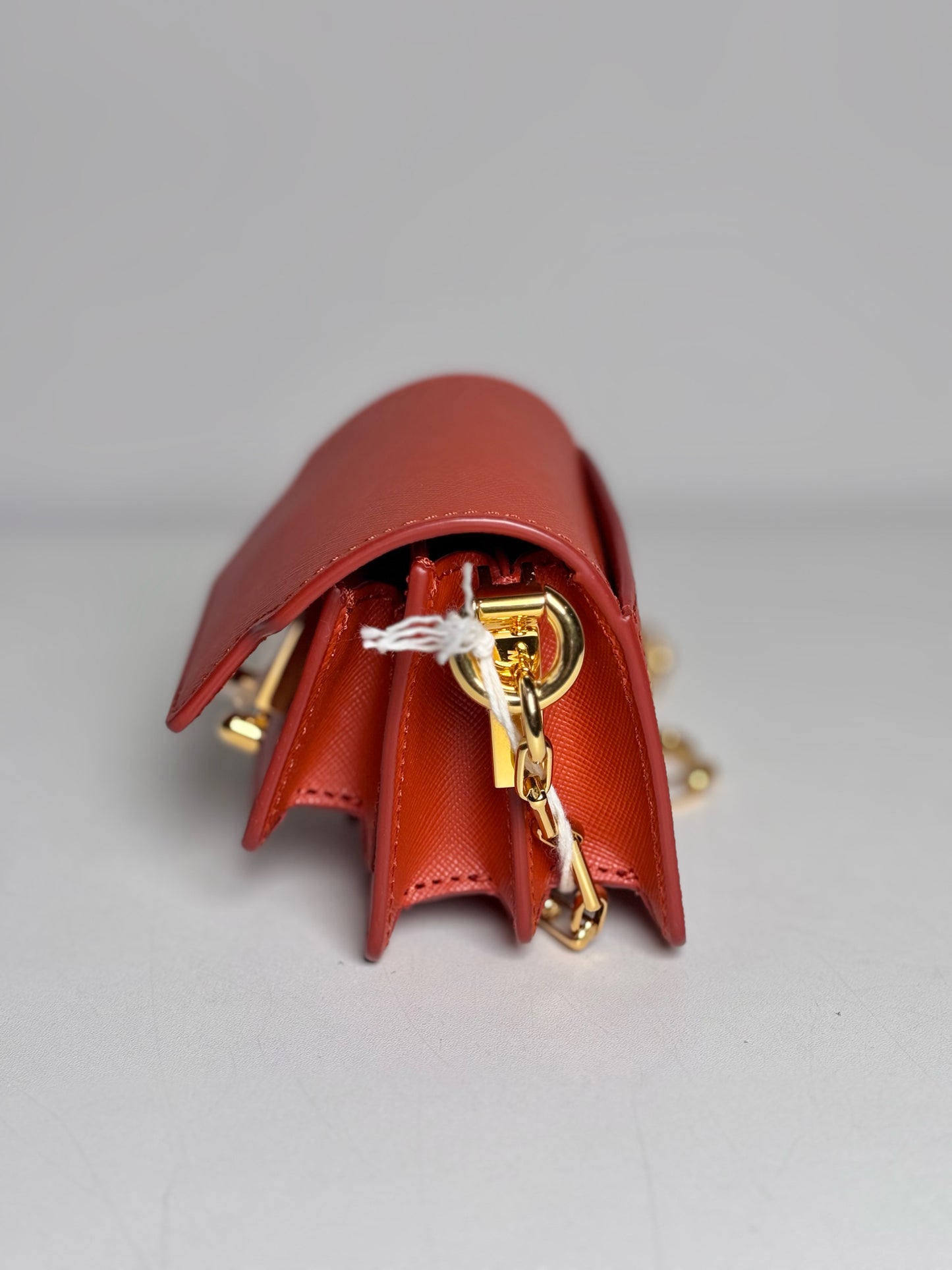 Marni NWT, Pre-owned Orange Micro Purse