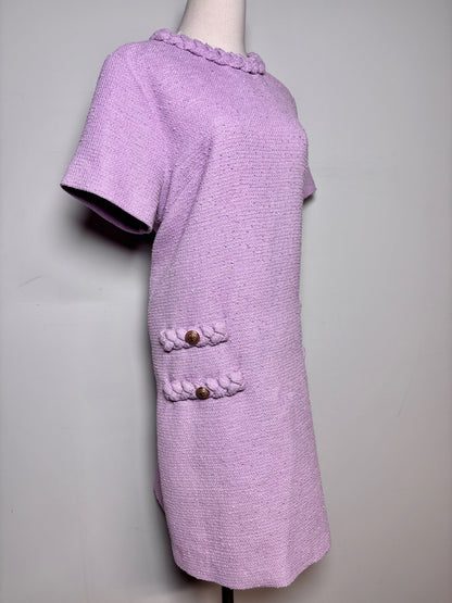 Women Size XXL Tuckernuck Jackie Tweed Lilac Pre-owned Dress