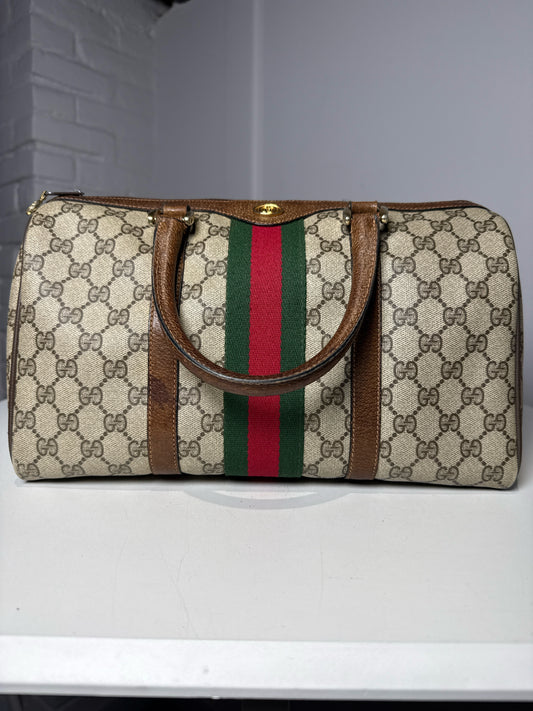 Gucci GG Supreme Boston Bag