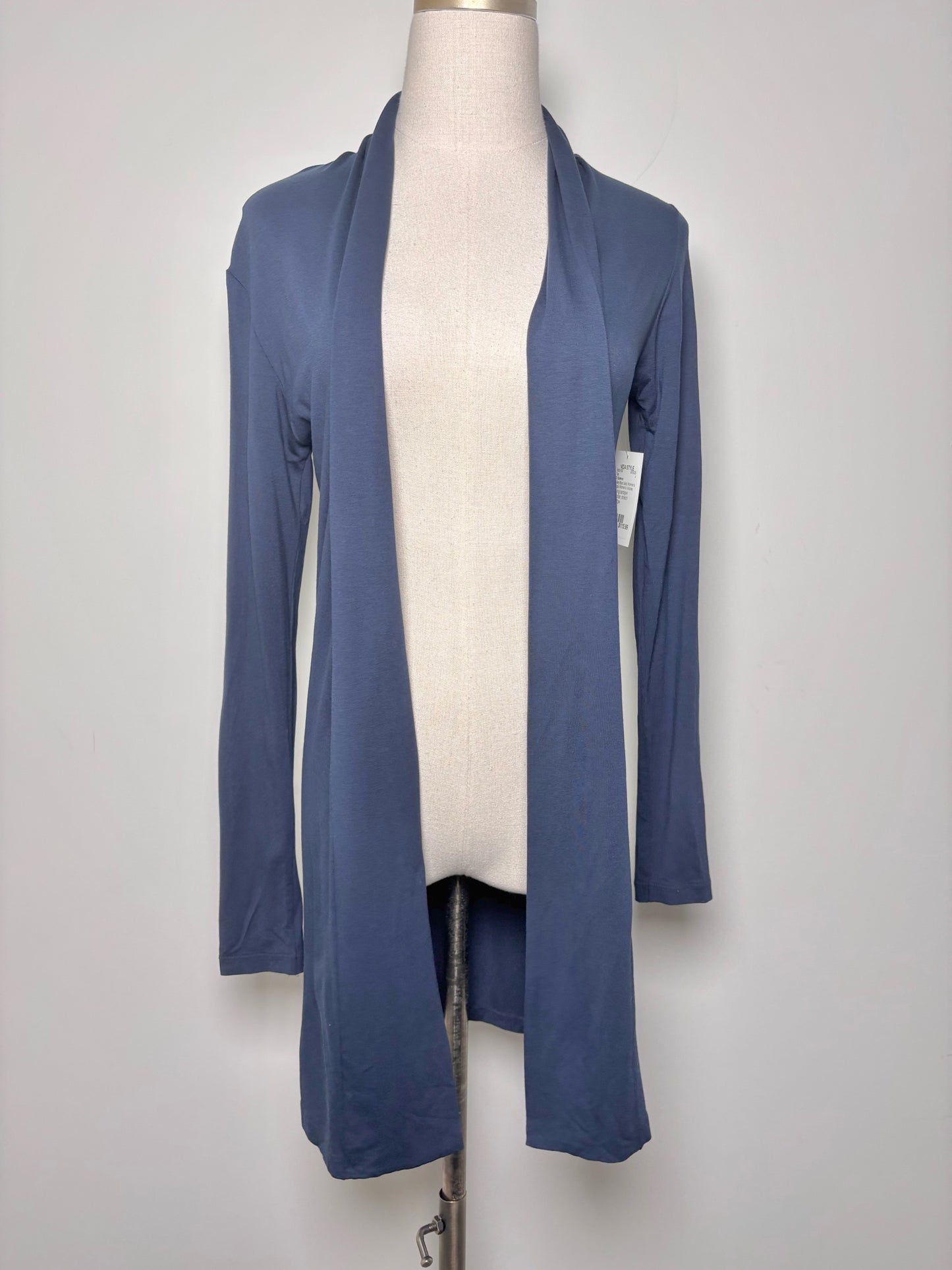 Women Size XS D. Exterior Navy Blue Knit Swing Cardigan Top