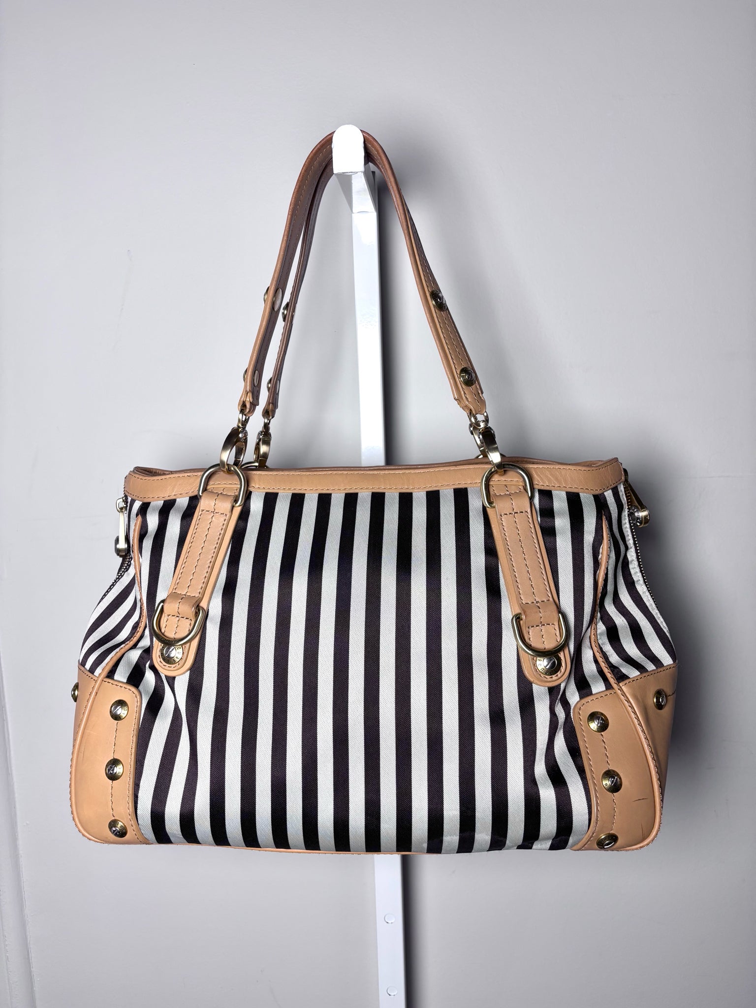 henri bendel travel tote bag Logo Leather Abstract Keepall Blue Bendel Luggage Henri Bendel Travel
