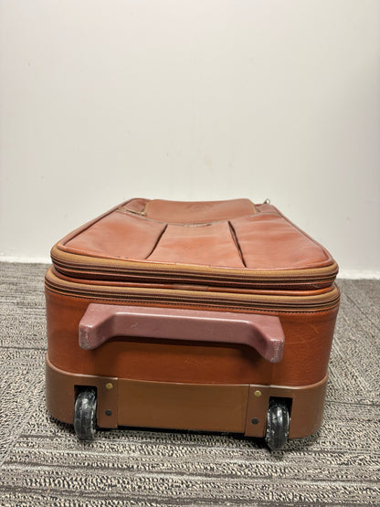 Men's Marley Hodgson Leather Cowhide Chestnut Brown No. 51 Suitcase