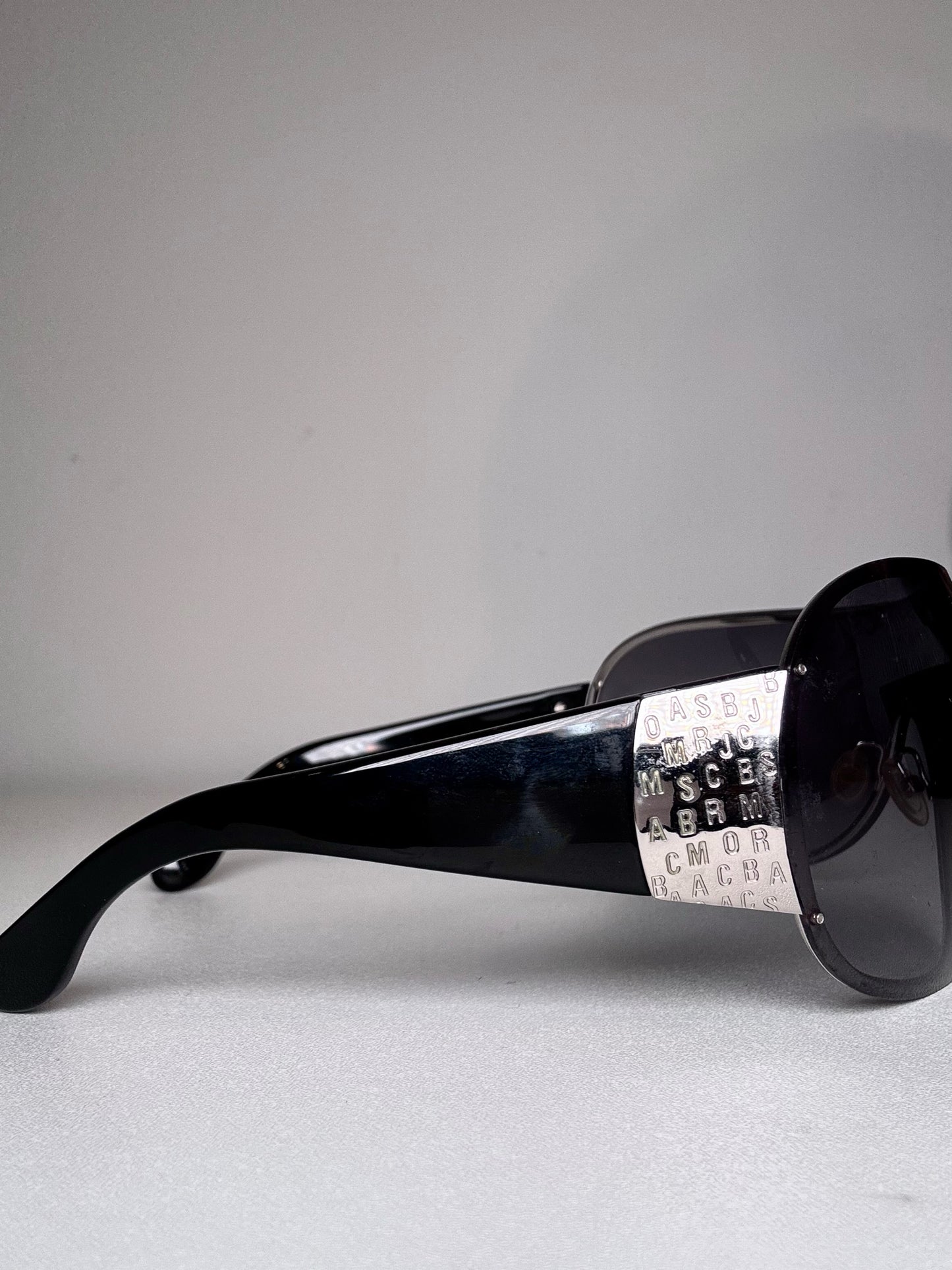 Marc Jacobs Pre-owned Black, Gradient Shield Sunglasses