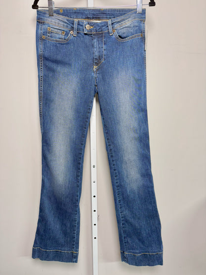 Women Size 6 Red Valentino Blue Denim Jeans