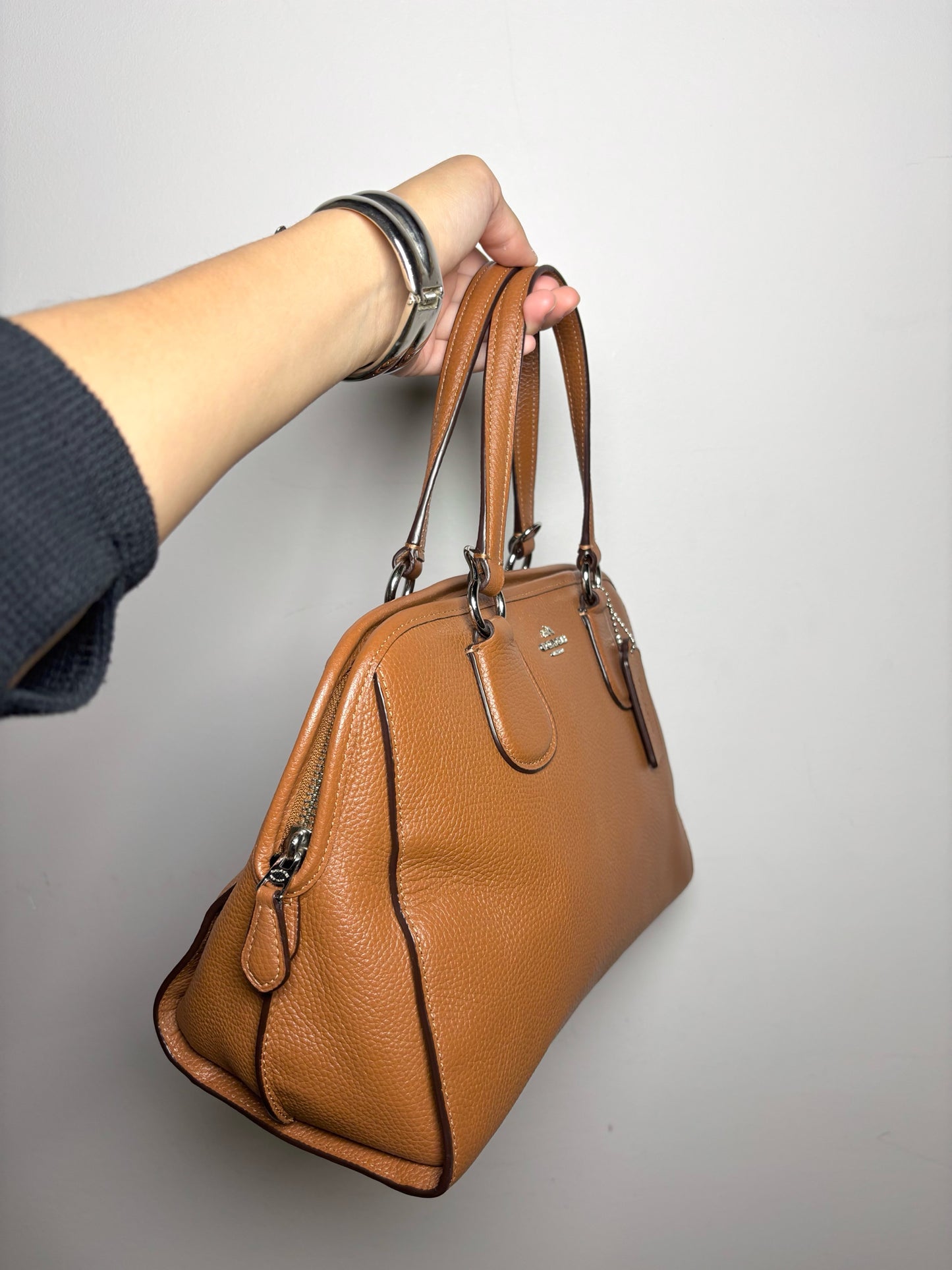 Coach Solid Leather Purse