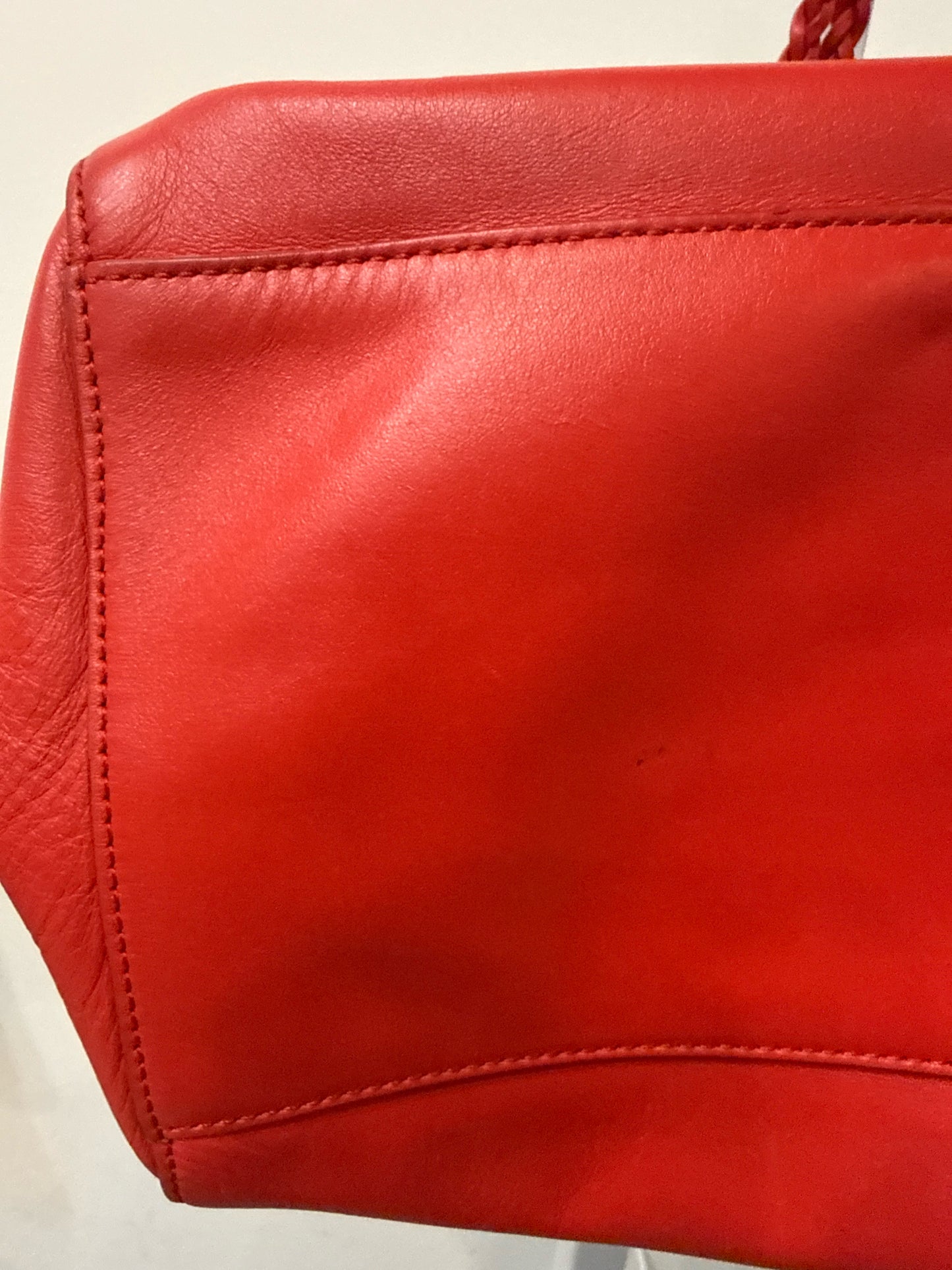 Mulberry Dorset Red Nappa Leather Tote