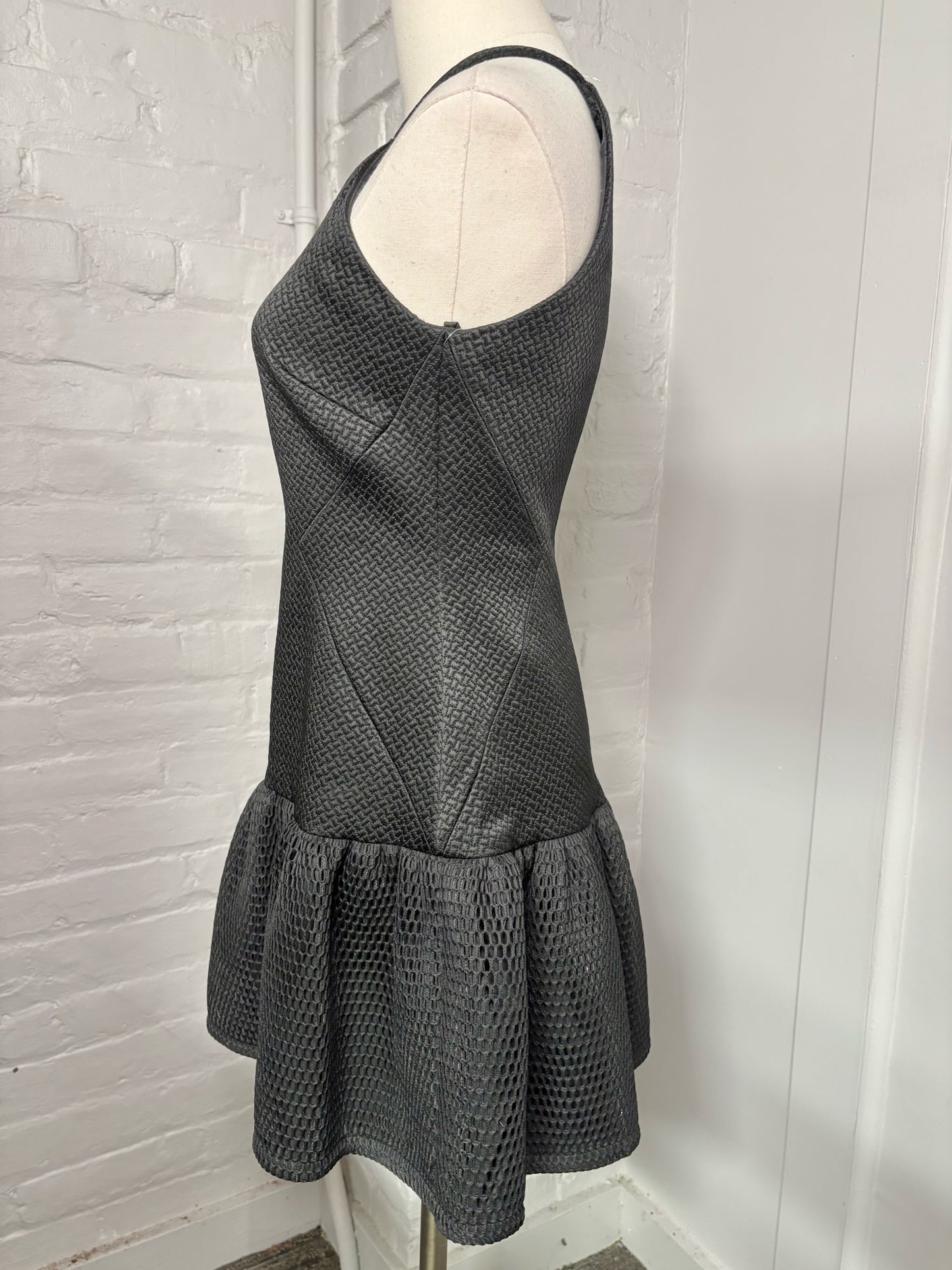 Women Size 2 Cynthia Rowley Black Special Occasion Mini Dress