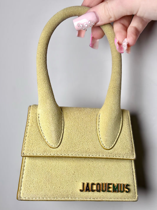 Suede Jacquemus Bag